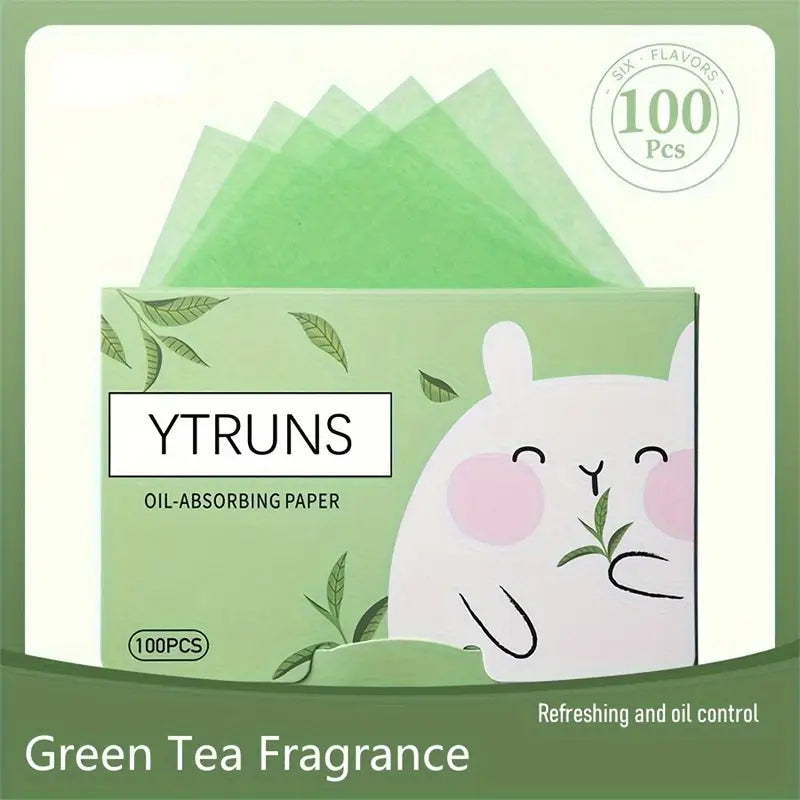 Scented Bliss: 100pcs Oil-Absorbing Sheets