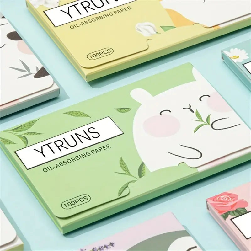 Scented Bliss: 100pcs Oil-Absorbing Sheets