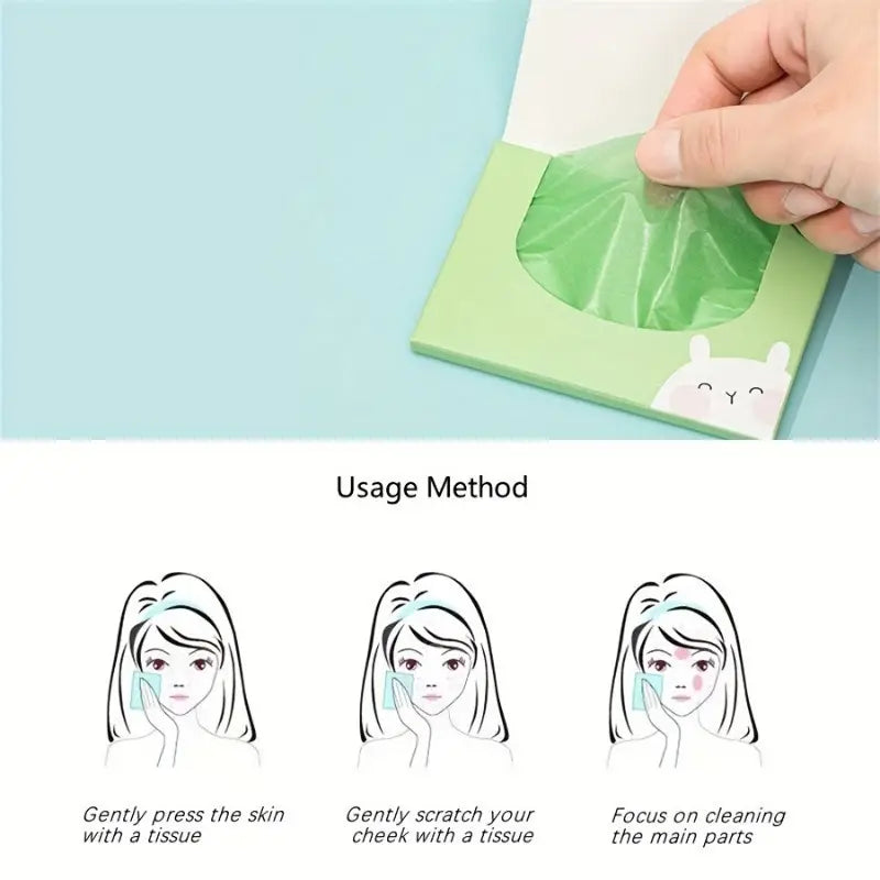 Scented Bliss: 100pcs Oil-Absorbing Sheets