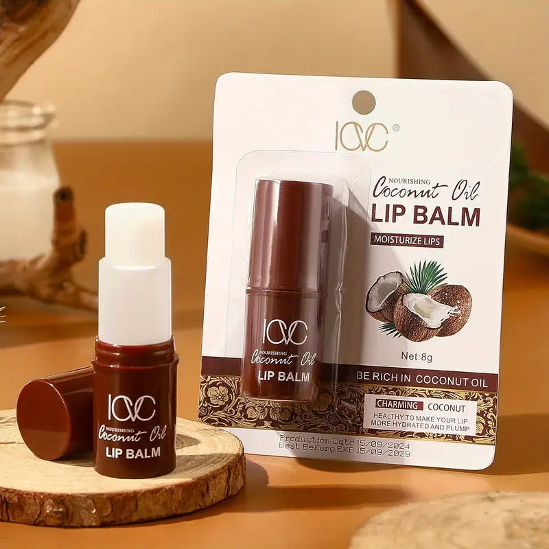 Coconut Kiss: Natural Coconut Oil Lip Balm