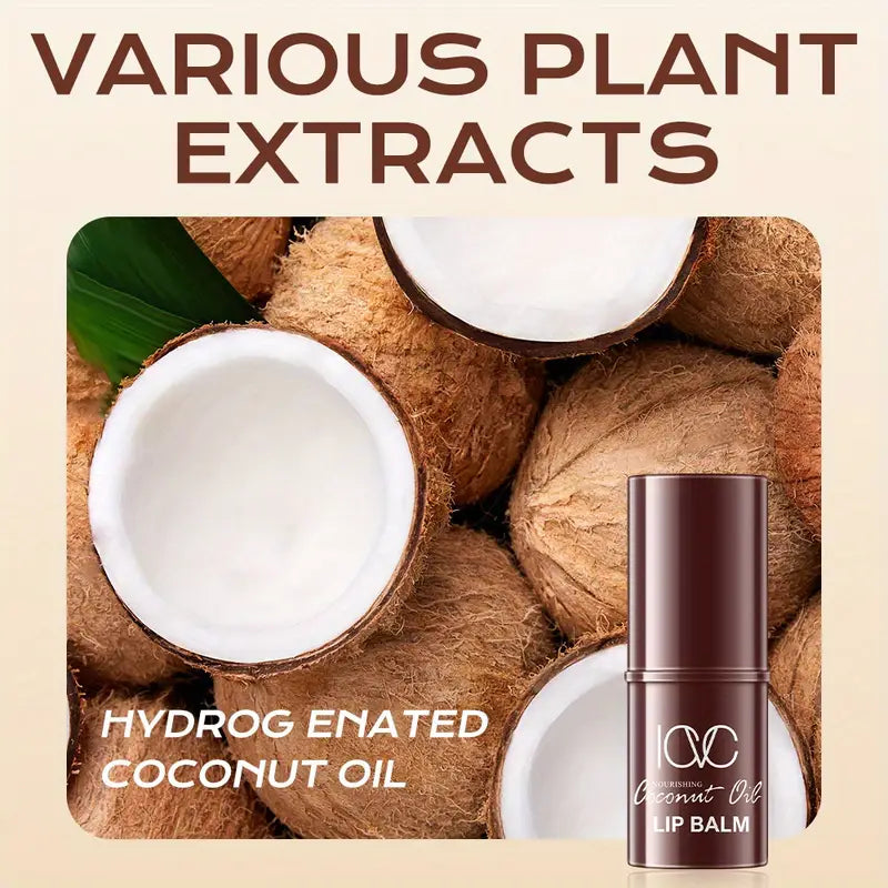 Coconut Kiss: Natural Coconut Oil Lip Balm