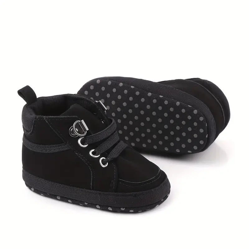 Children's Shoes Boys Girls Newborn Boots Soft Bottom First Step Shoes Neutral Style 0-18 Months