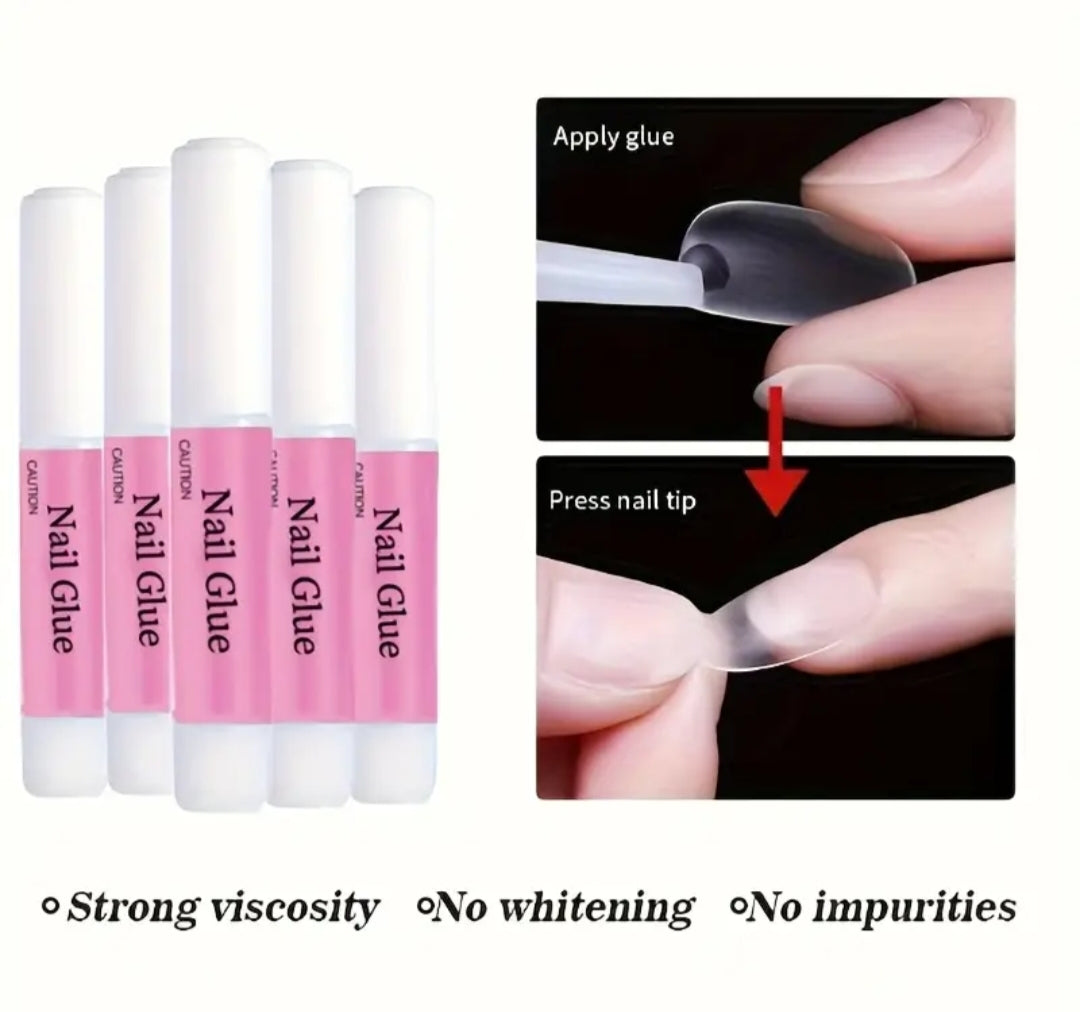 1pc Quick Dry Nail Glue β Your Reliable Nail Partner"