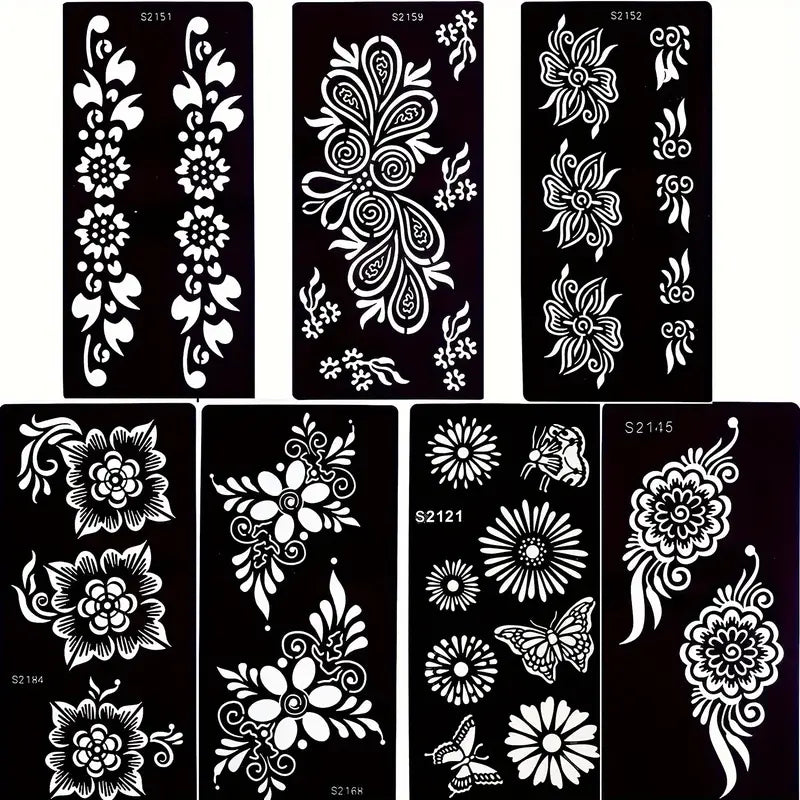 henna sheet (1 sheet)