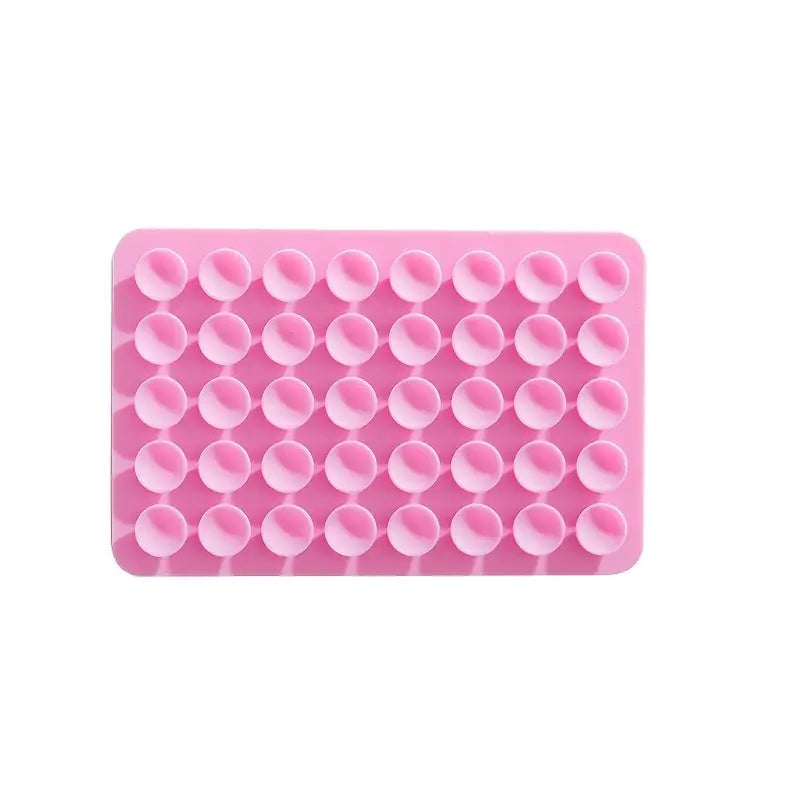 📱 Mobile Phone Silicone Suction Cups - 40pcs Double-Sided Self-Adhesive Anti-Slip Multifunctional Square Cups