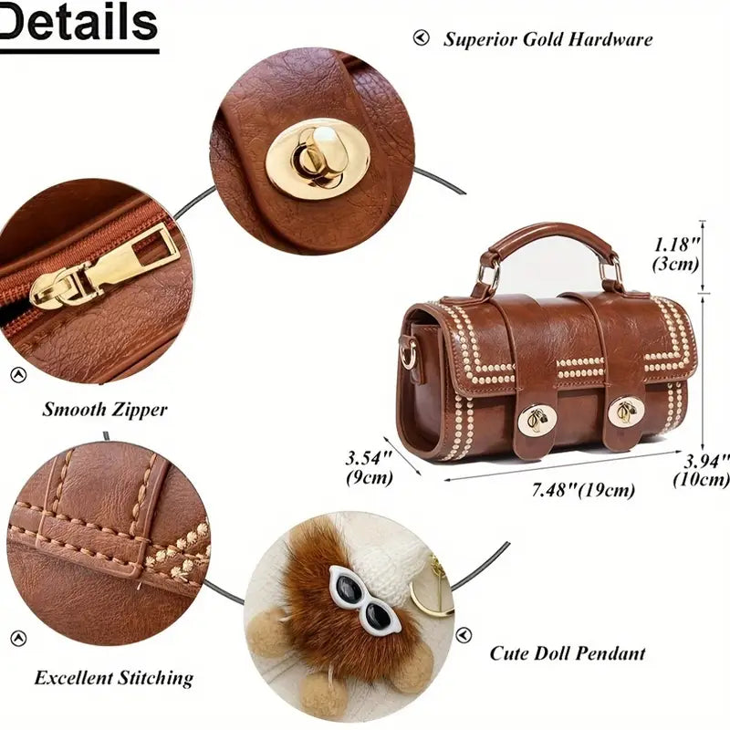 CharmTote – Vintage Crossbody Bag