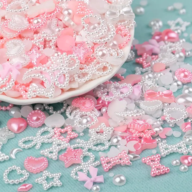 10pcs random nail charms