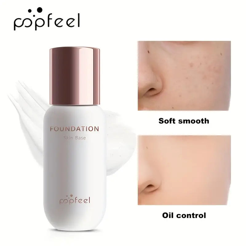 OPFEEL Color-Changing Foundation – Matte Finish for Light Skin Tones