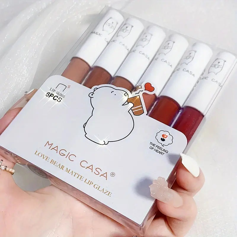 1pc Matte Velvet Lip Glaze - Long-Lasting, Non-Fading Liquid Lipstick