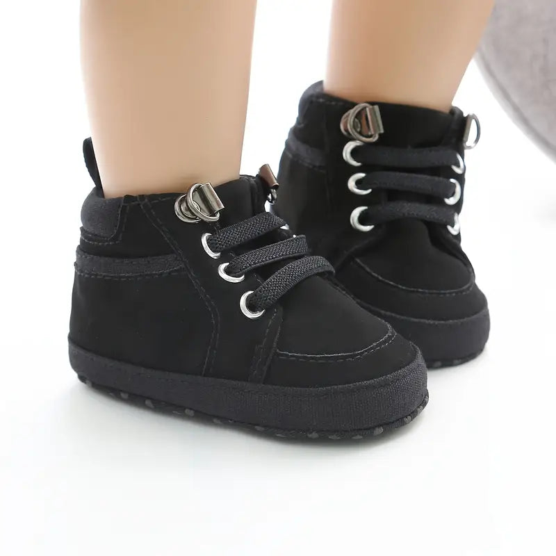 Children's Shoes Boys Girls Newborn Boots Soft Bottom First Step Shoes Neutral Style 0-18 Months