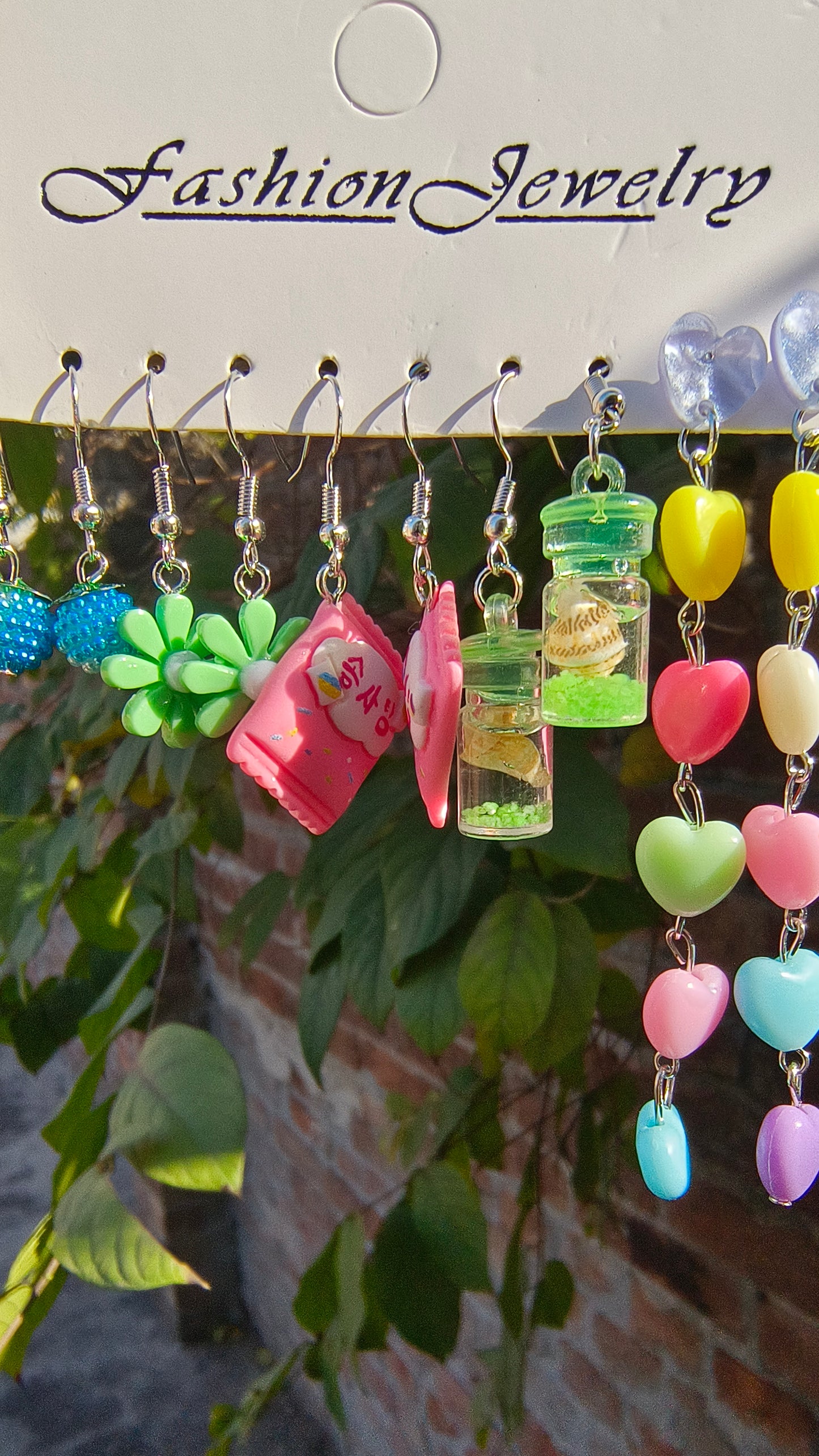 Rainbow hearts