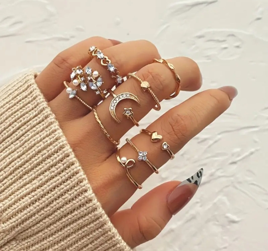 Pack of 5 Rings