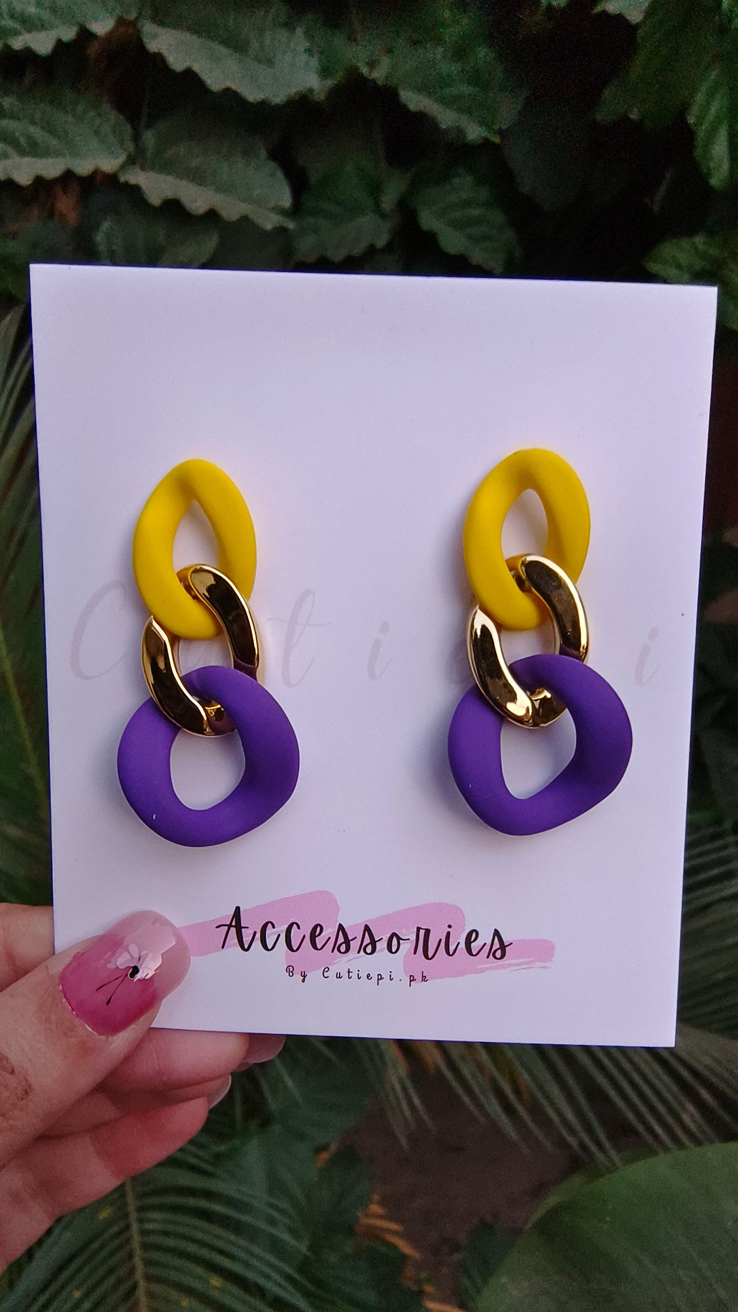 ✨ Chic Geometric Long Dangle Earrings – Colorful Acrylic Jewelry for Women 🌈