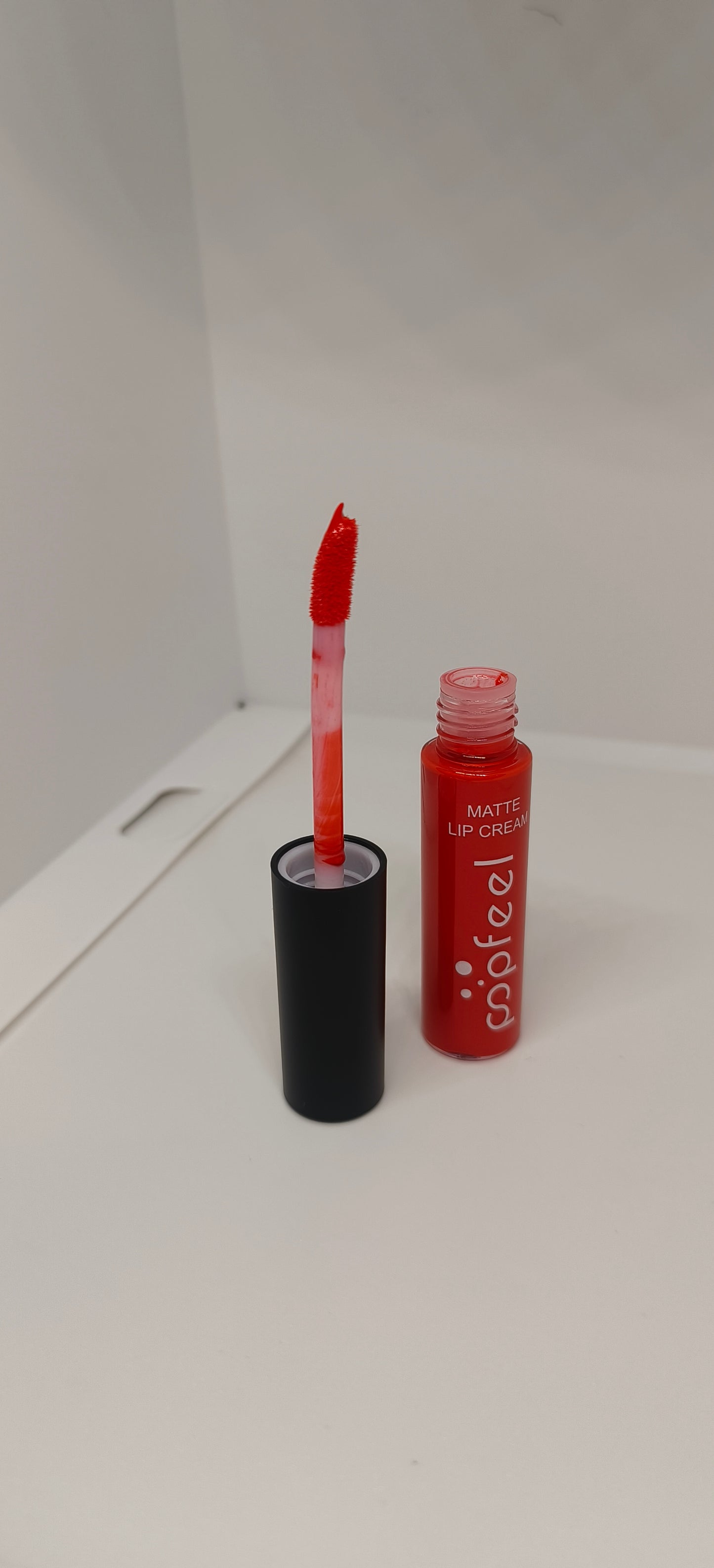 Popfeel Matte Lip Cream – Bridal Red
