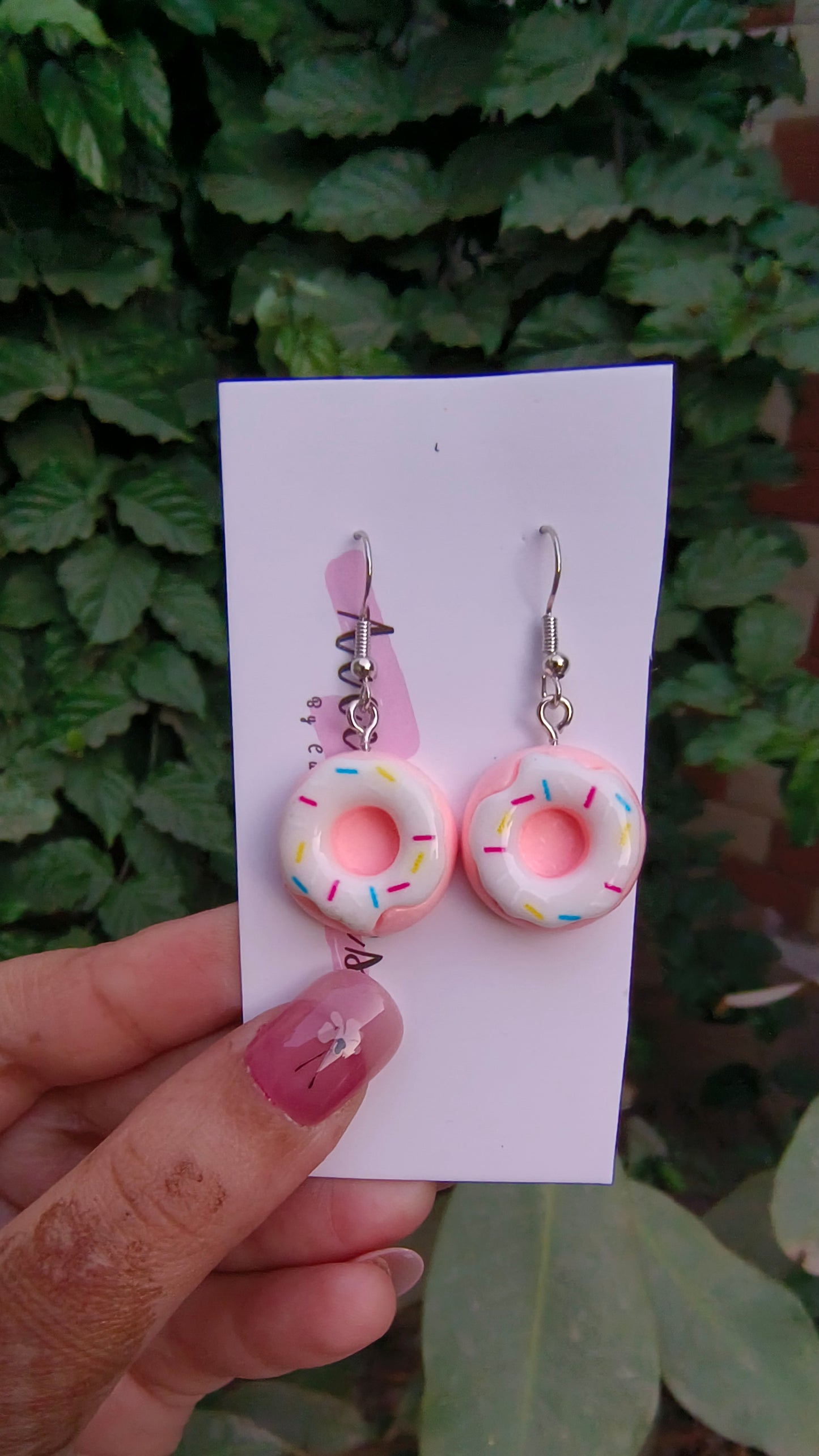 🍩 Donut-Inspired Earrings – Trendy Accessory for Women & Girls 💖