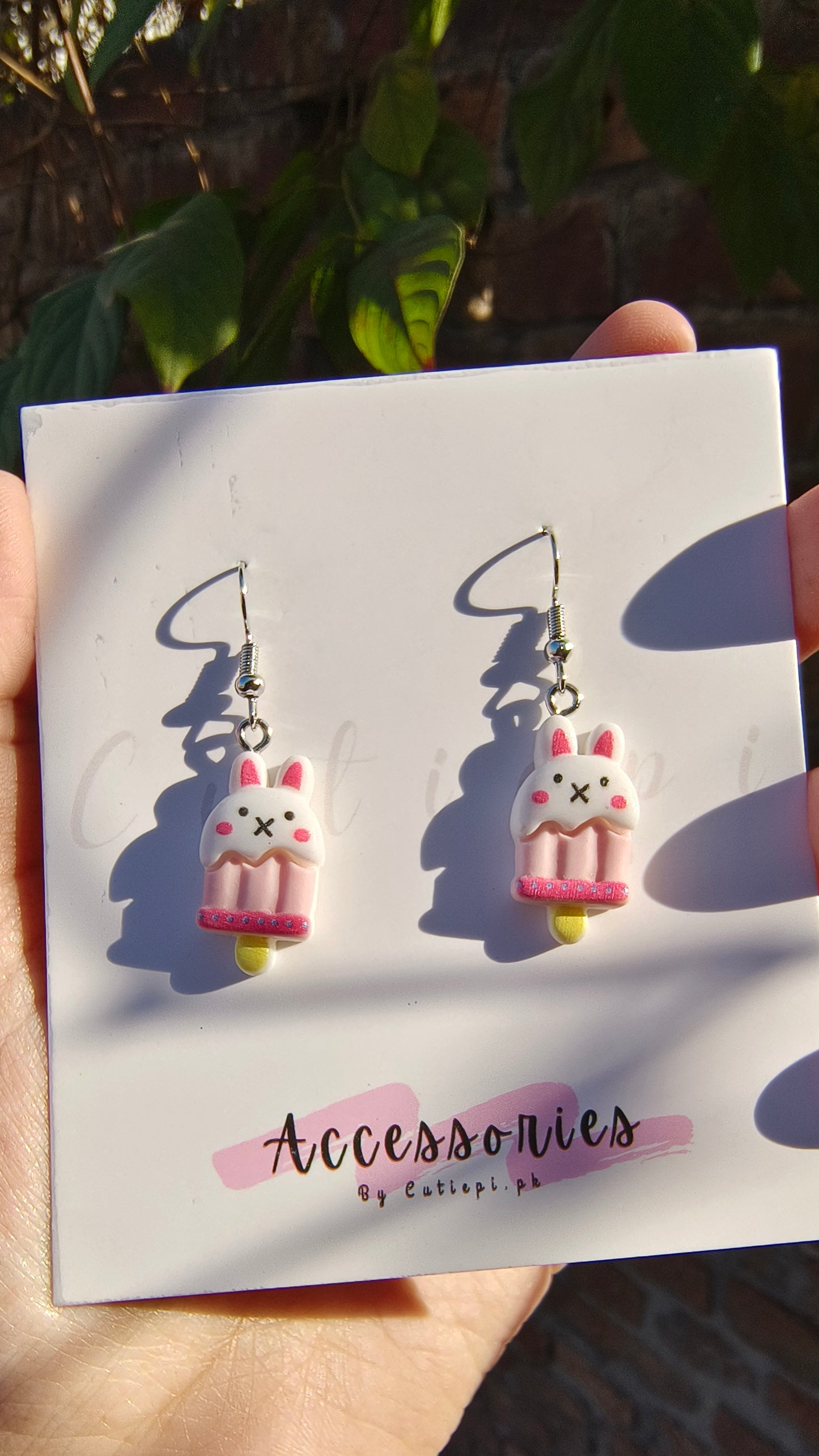 Ice cream earings korean inspired