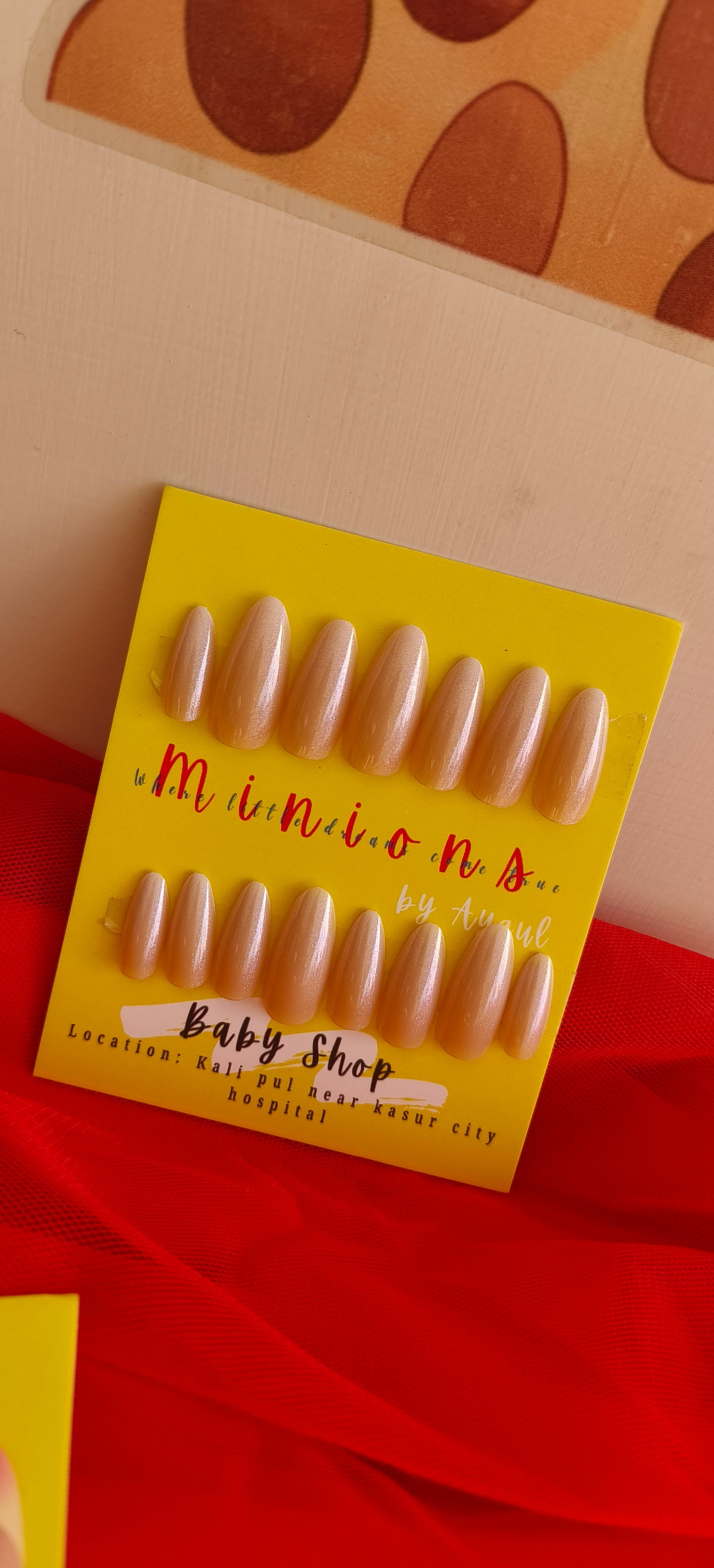 Blush Tips – 24pcs Nail Set with Application Kit