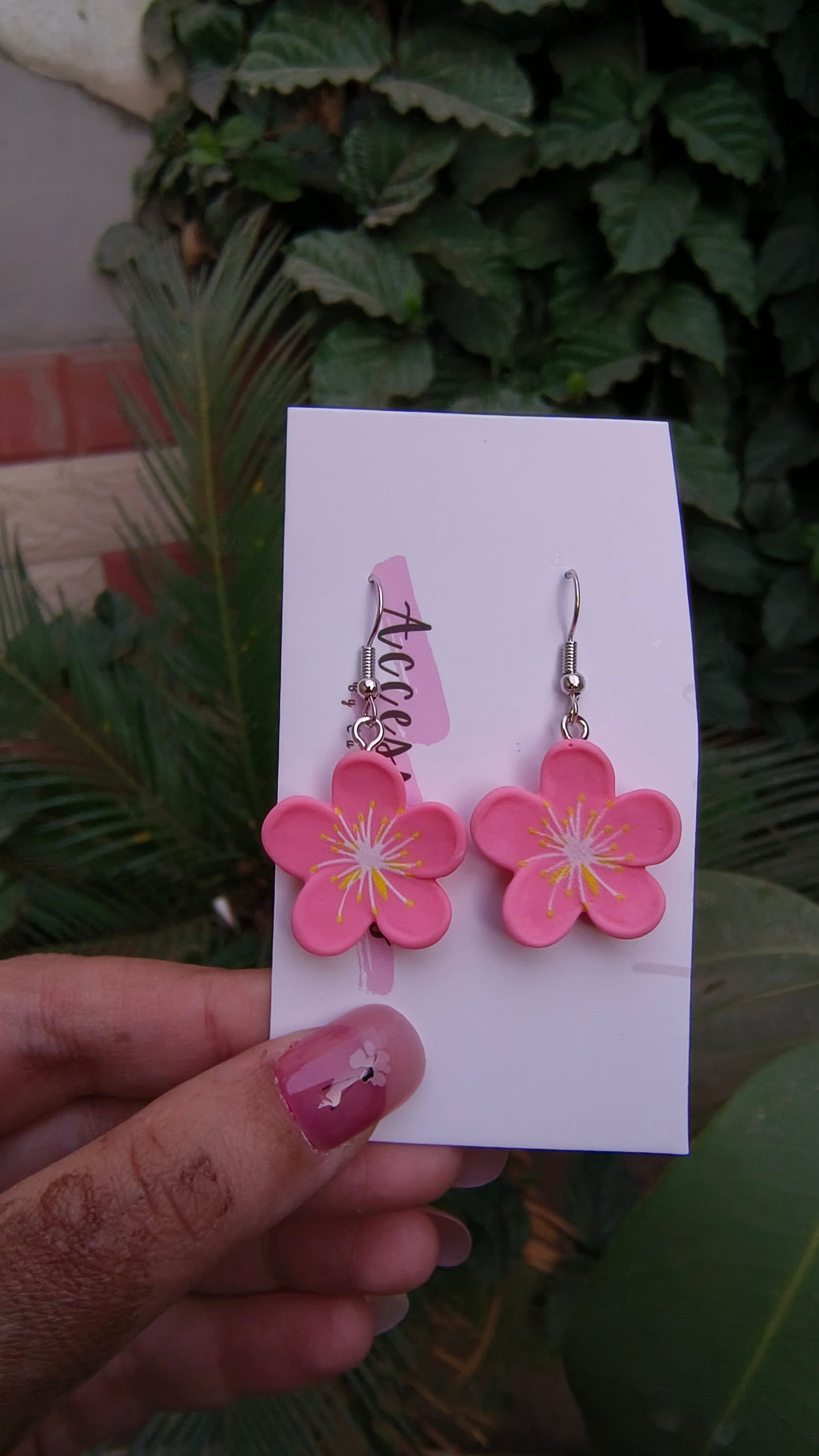 🌸 Acrylic Flower Earrings – Lightweight & Stylish Floral Jewelry for Women 💖