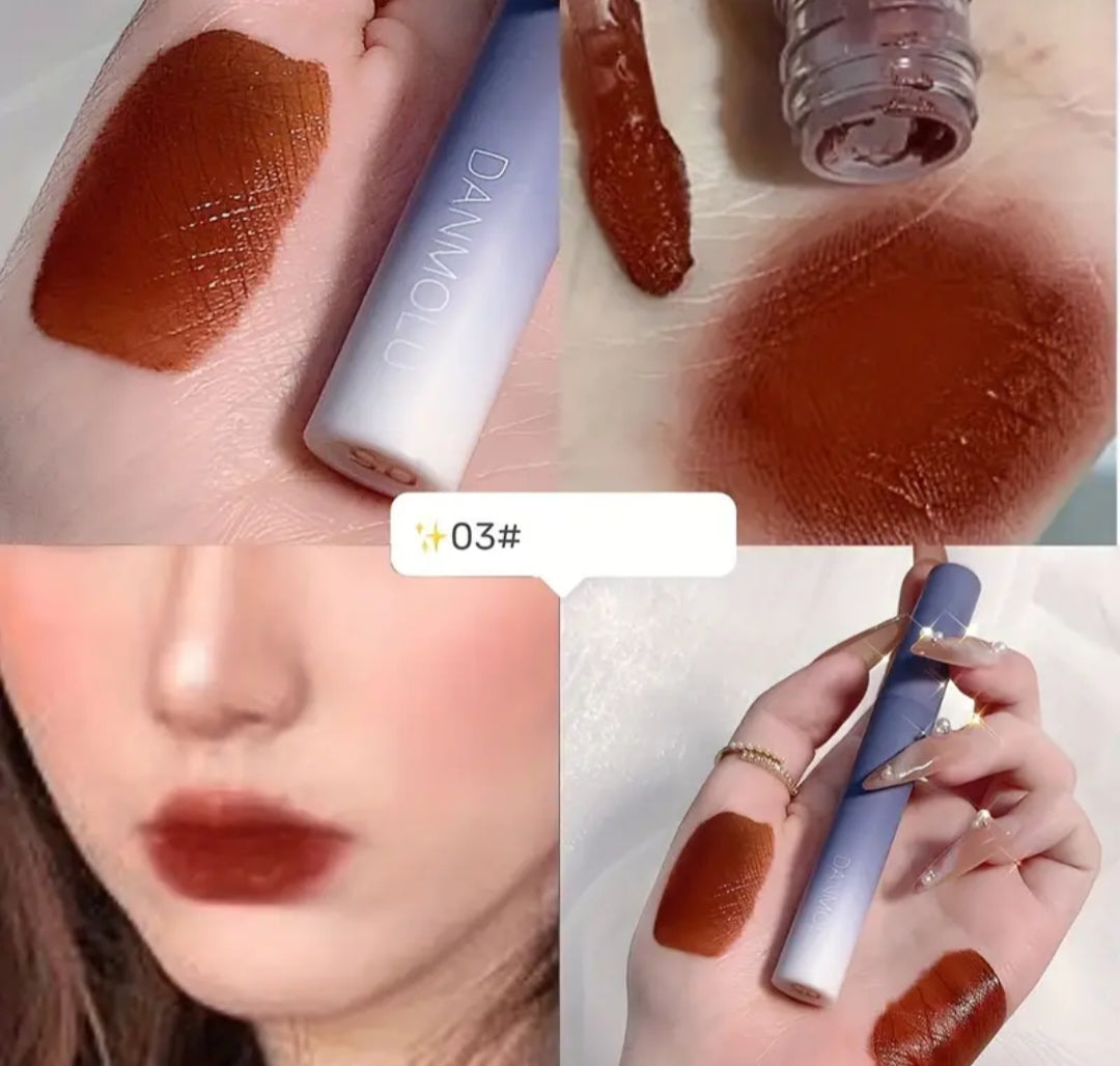 Matte Velvet Lip Gloss Set - Long-Lasting Hydrating Lipstick - 1pc