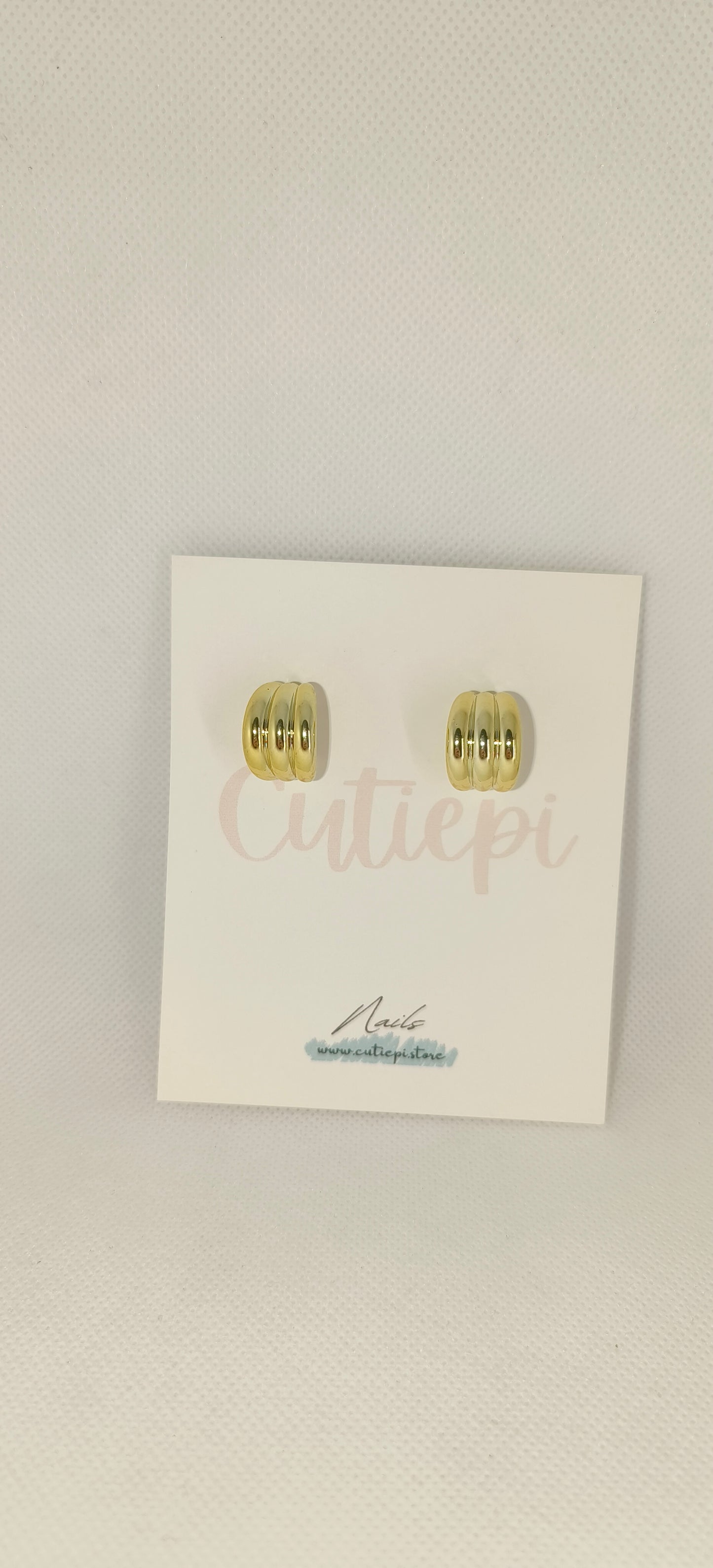 Golden Luxe Statement Earrings