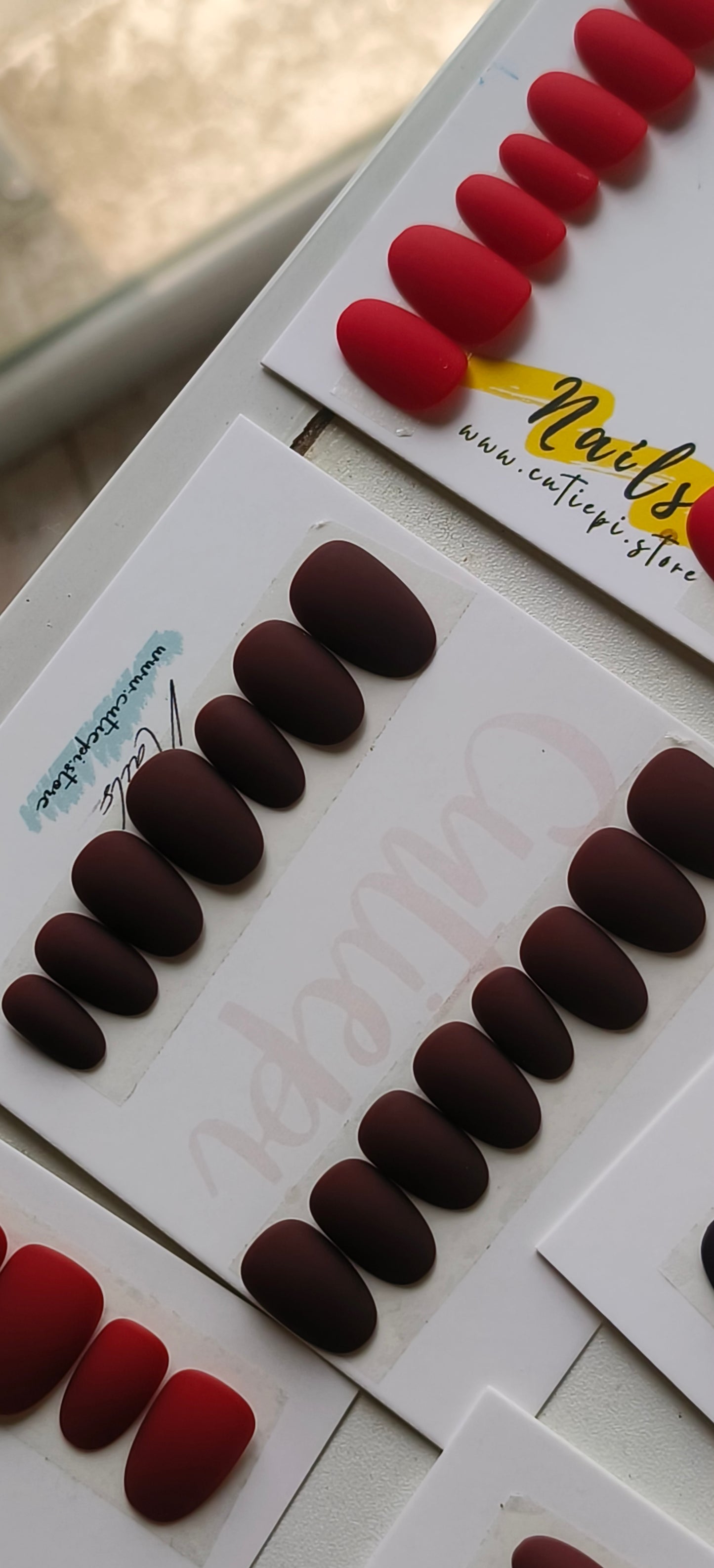 Coral Clay – (Student Offer) Matte Nails, 24pcs with Application Kit