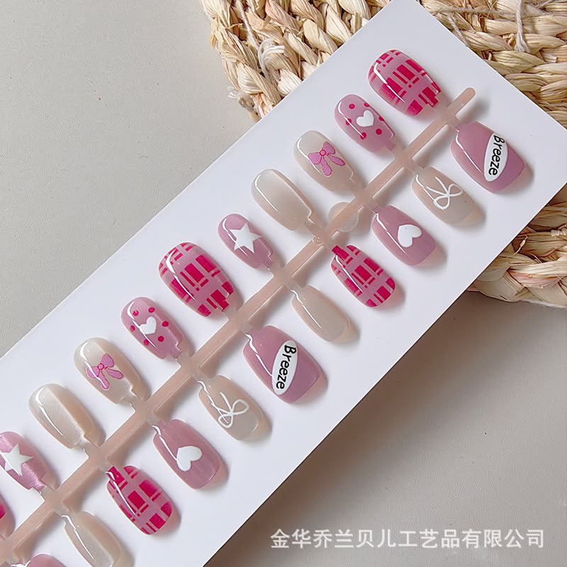 Pink candy- 15pcs Cat eye Set with Application kit