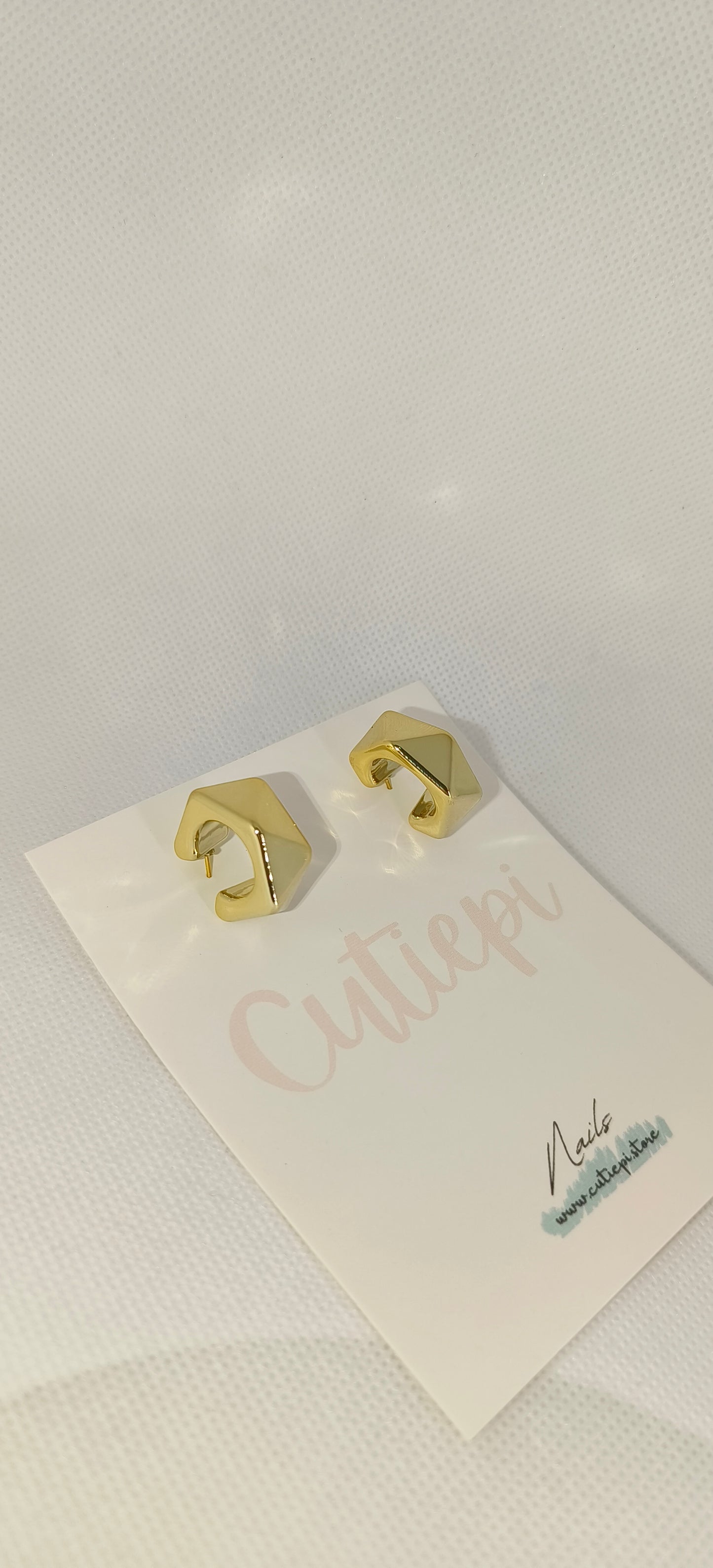 Golden Luxe Statement Earrings