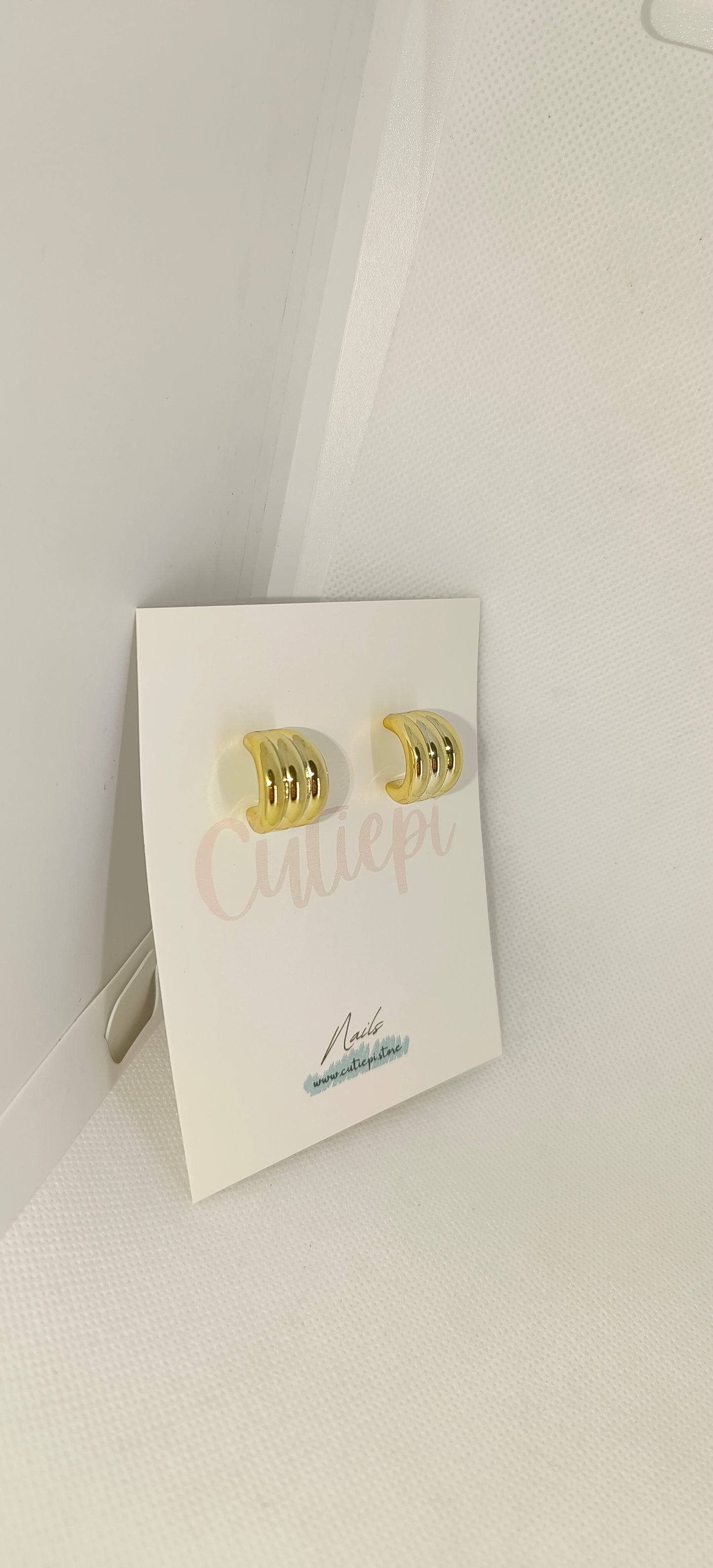 Golden Luxe Statement Earrings