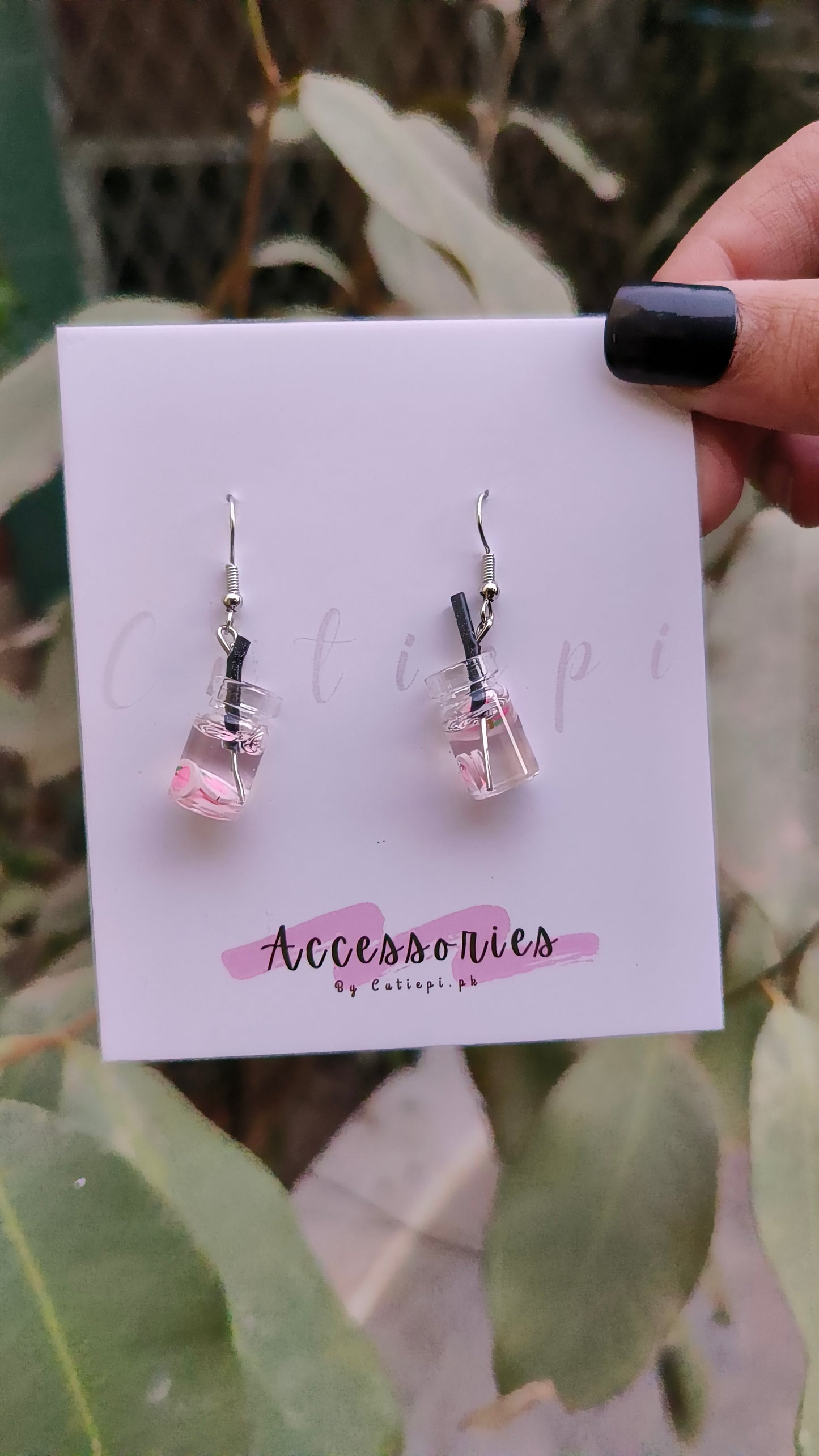 🧋 Transparent Boba Tea Earrings – Cute & Fun Acrylic Jewelry for Women & Girls 💖