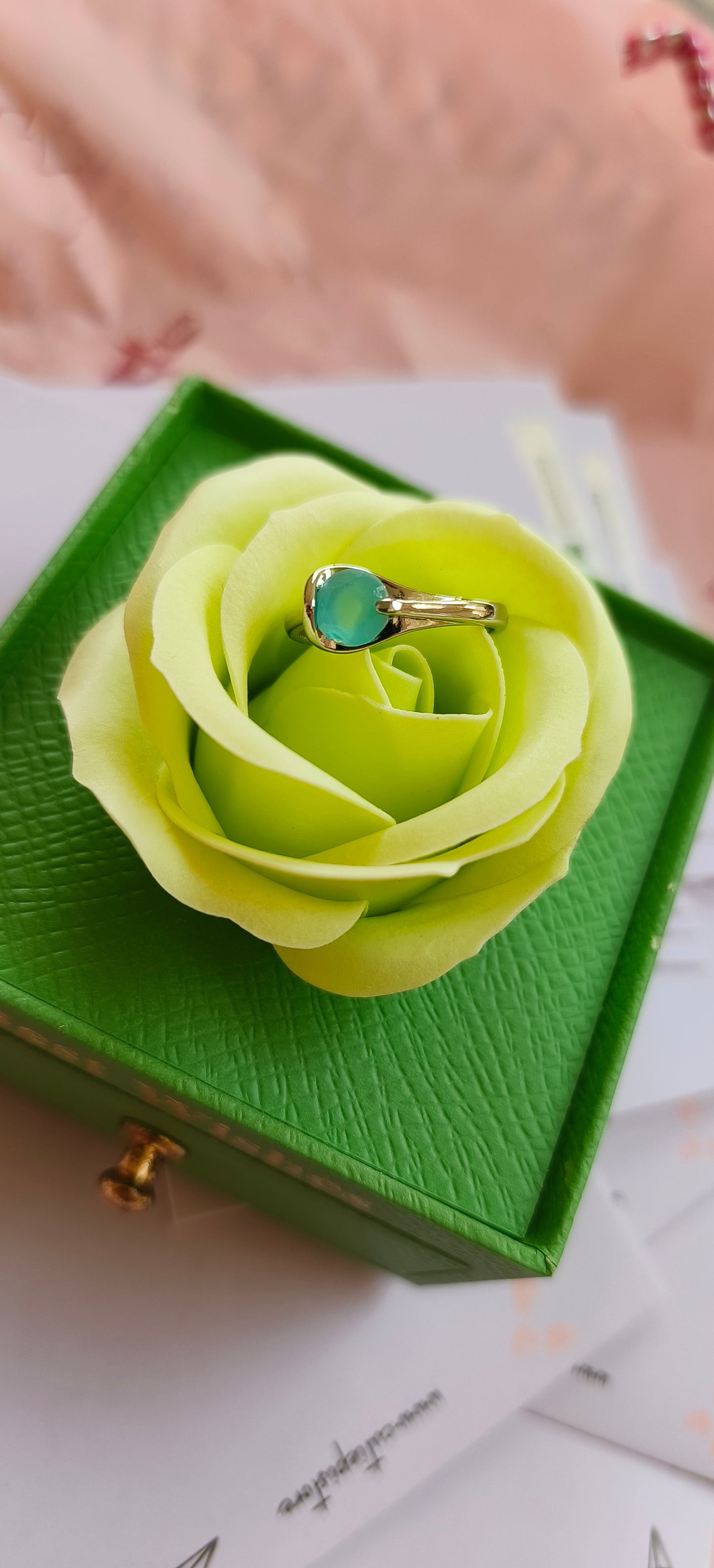 Elegant Silver Ring with Zircon- Stainless steel