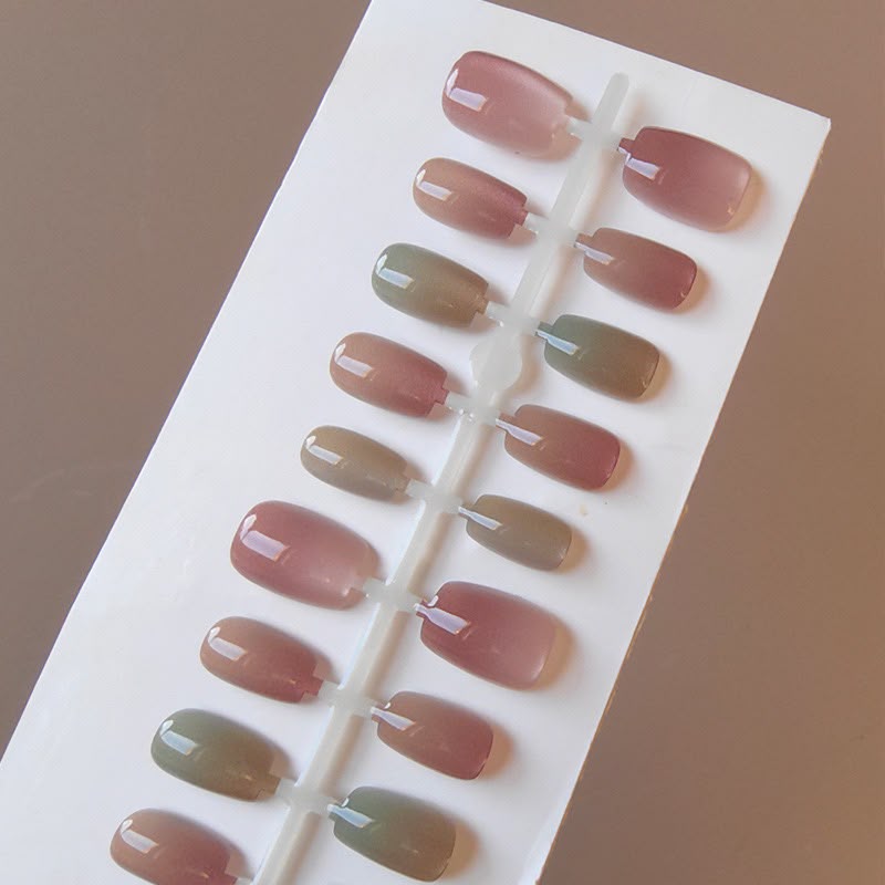 Pestle Beauty- 15 pcs Cat eye Nail set with Application kit