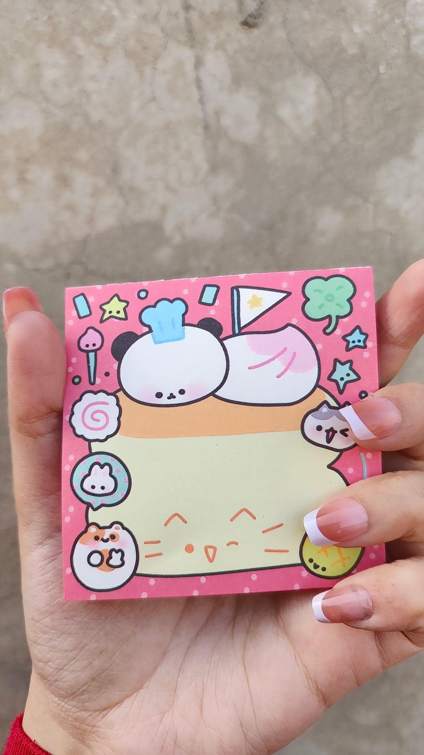 Premium quality Cute Cartoon Spiral Notebook – Compact & Fun for Daily Use"