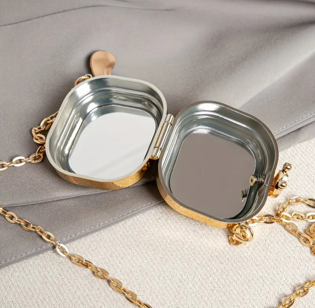 Acrylic Chain Shoulder Crossbody Clutch