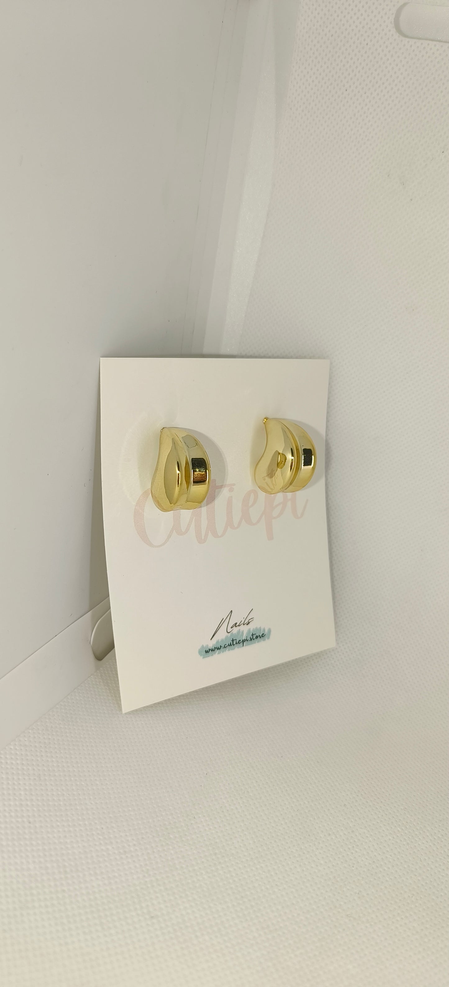 Golden Luxe Statement Earrings
