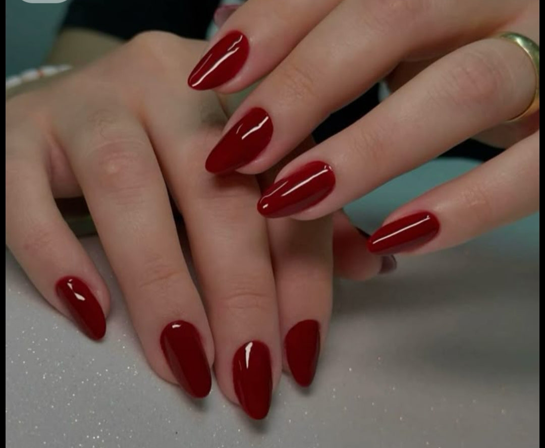 HeartMatch β Classic Wine Nail Paint (Imported quality)