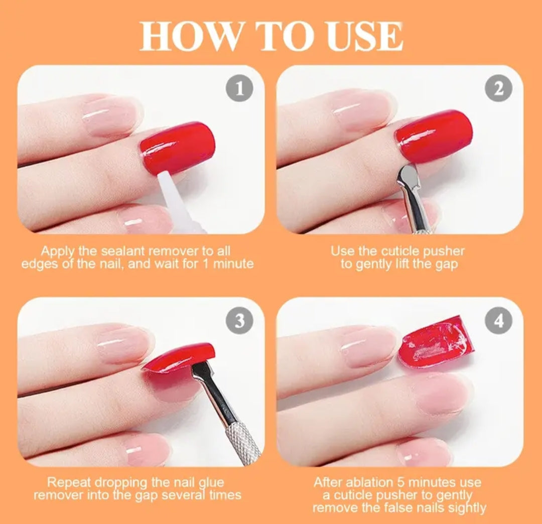 Nail Remover Glue- Quick and Easy