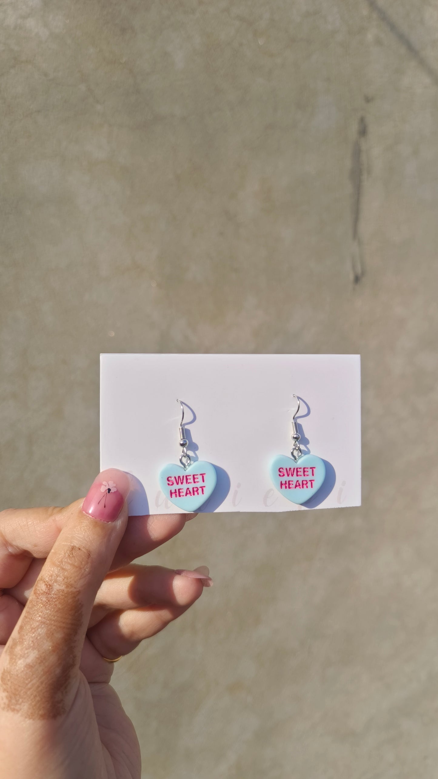 Sweet Heart Earrings – Charming & Delicate Design