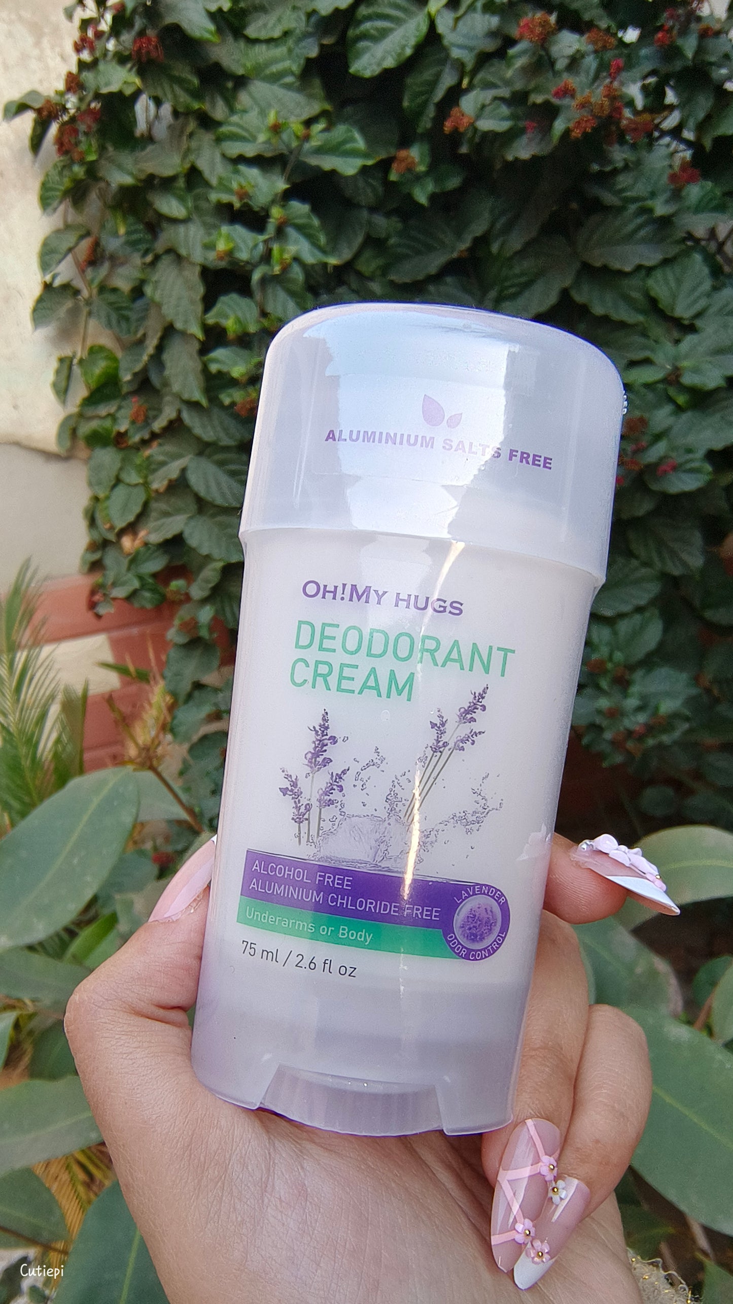 OH MY HUGS Cream Deodorant Stick – Lavender Bliss