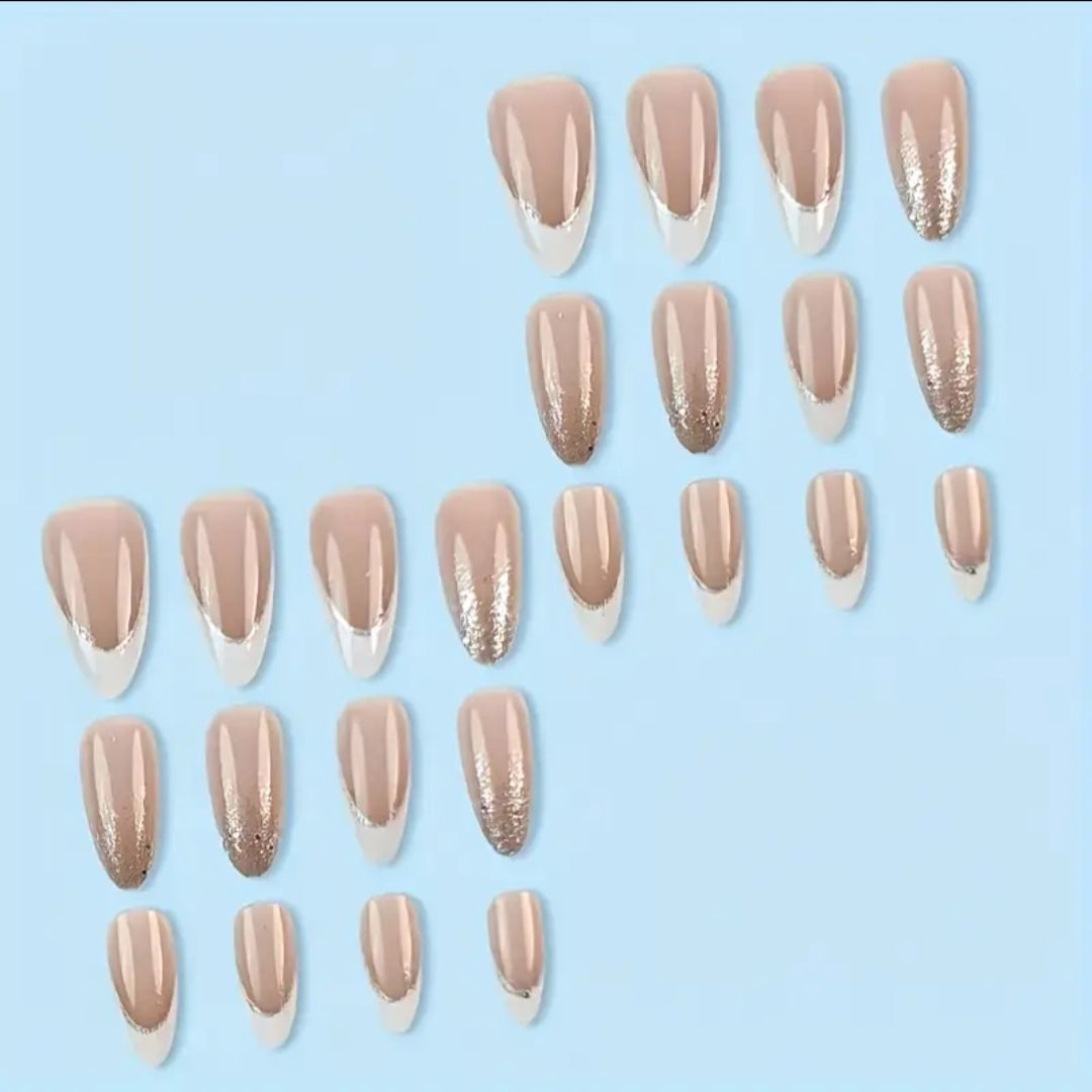Shimmery French-24 pcs with Application kit