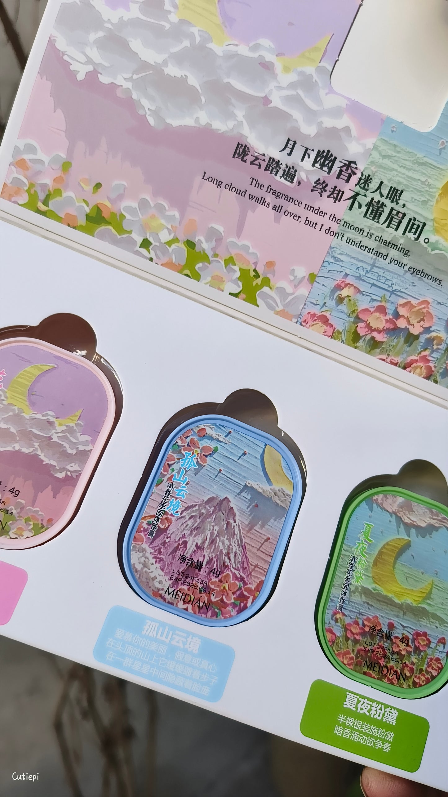 Luxe Essence Solid Perfume Trio – 3pcs Set