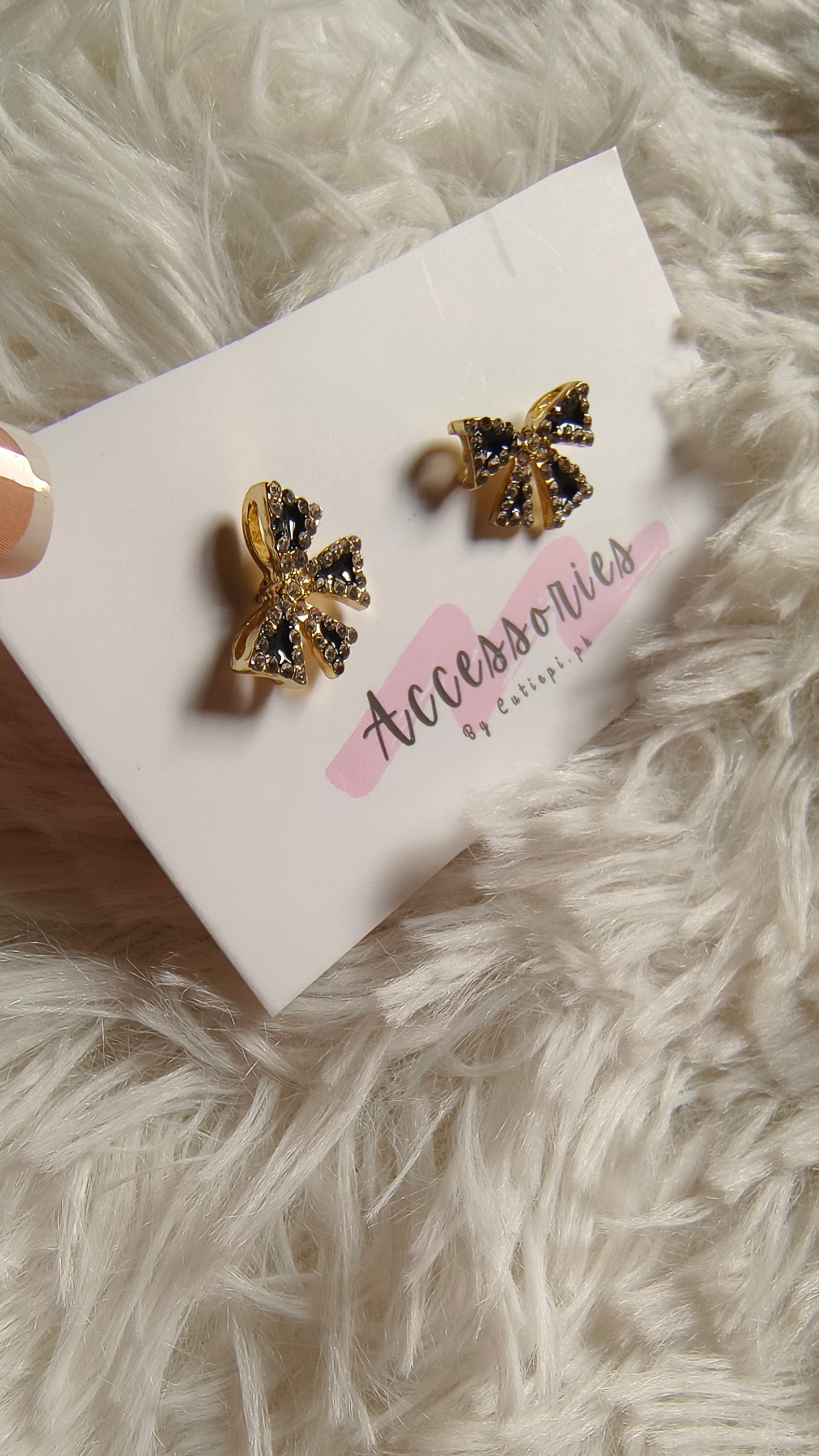 Radiant Bow Earrings