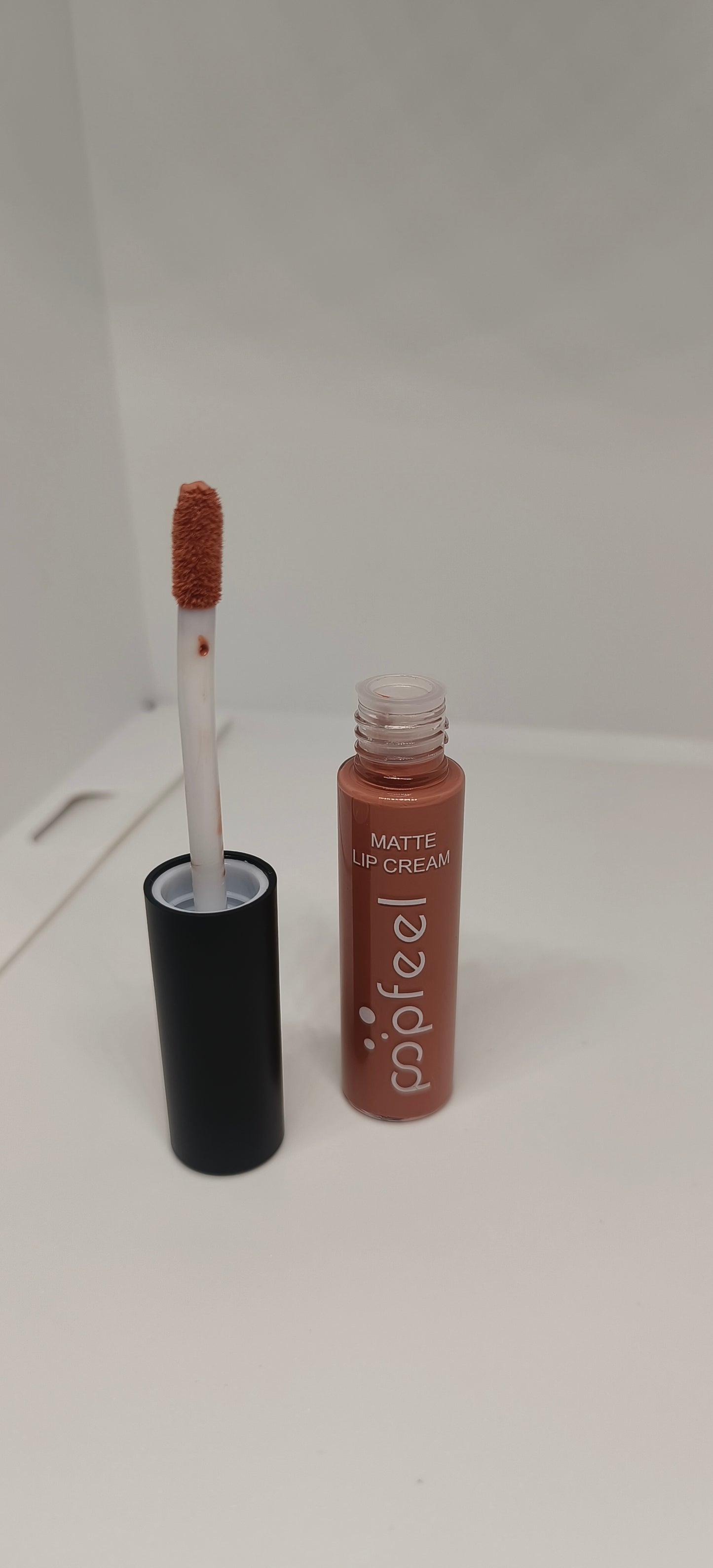 Popfeel Matte Lip Cream – Deep Mocha Brown