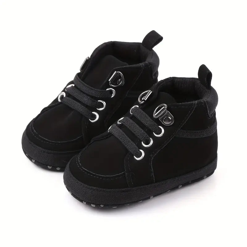 Children's Shoes Boys Girls Newborn Boots Soft Bottom First Step Shoes Neutral Style 0-18 Months