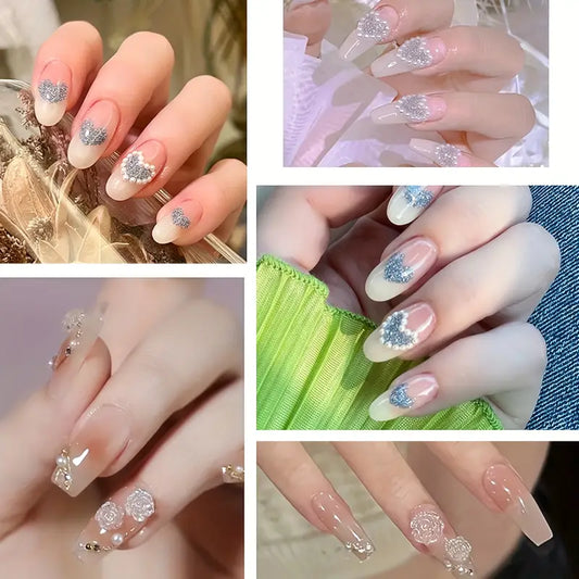 10pcs random nail charms