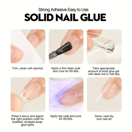 20g Solid Nail Glue Gel for Artificial Nails