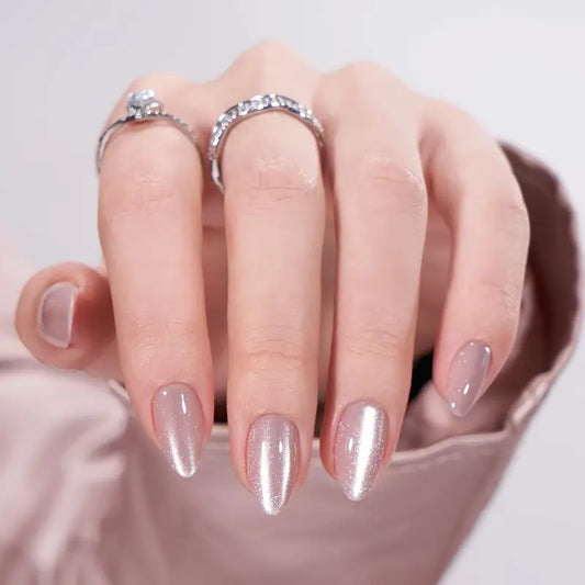 Luxe shine- 24pcs cat eye nails with application kit