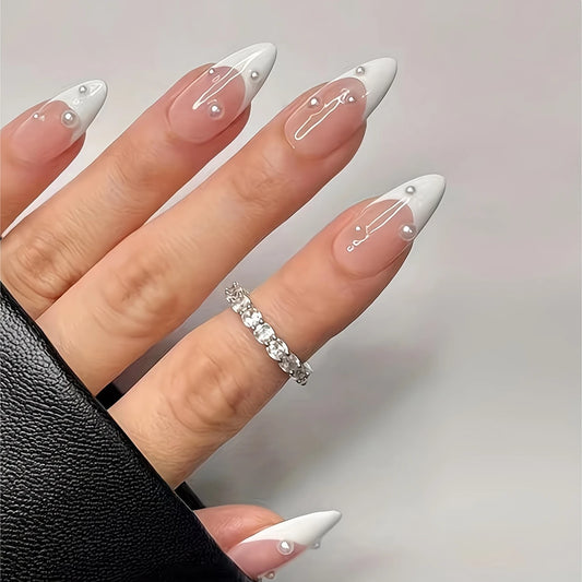 Pearl White- 24pcs with Application Kit