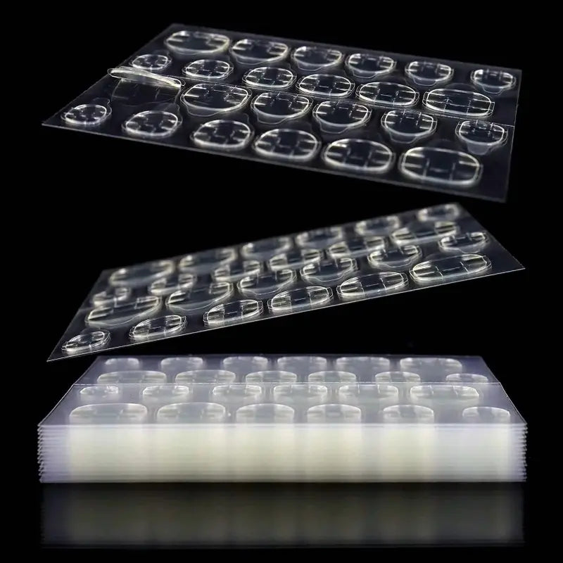 Waterproof Adhesive Nail Tabs" 24pcs sheet (Imported quality)
