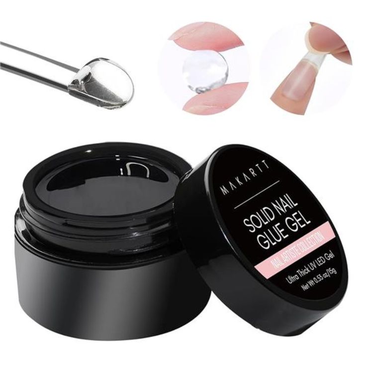 Extra strong Nail Glue -For Acrylics and Nail Art (Lasting 2 to 3 weeks) Uv Dry (25g)