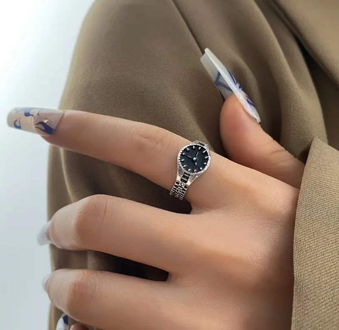 Clock Ring-Silver